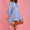 GO GIRL Dresses | Vgld231- Ibiza Kaftan Mediterranean Sea Blue