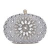 GO GIRL ACCESSORIES Bags | Gj0391 - Silver Crystal Clutch