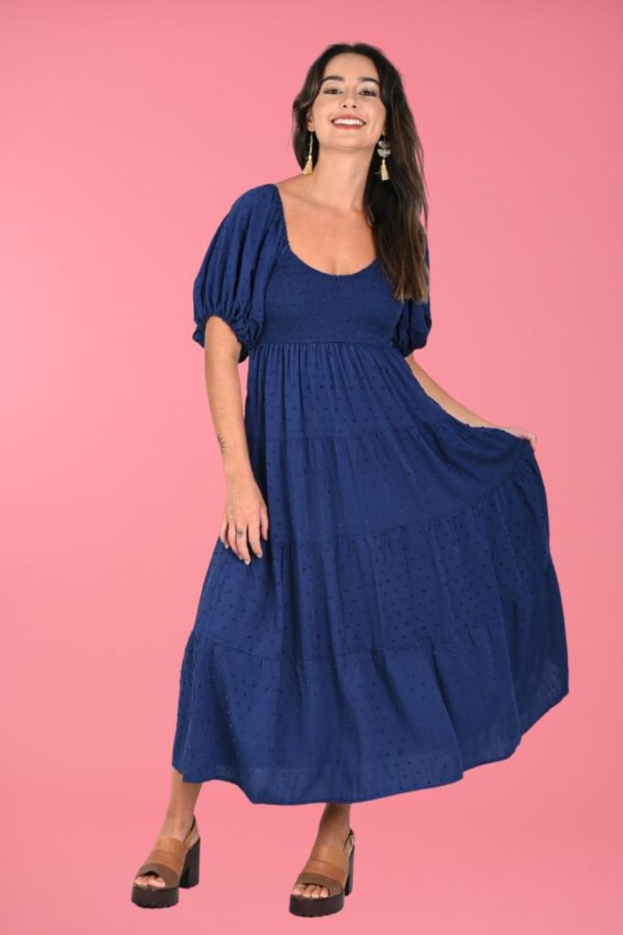 JAR OF HEARTS Dresses | Vjhd268 - Veronica Dress Navy