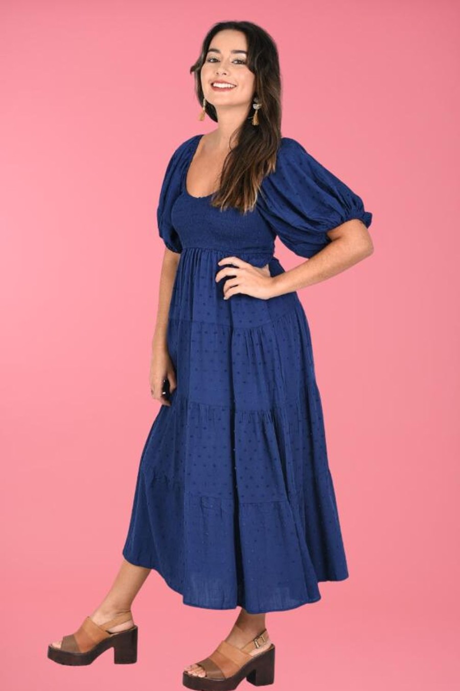 JAR OF HEARTS Dresses | Vjhd268 - Veronica Dress Navy