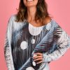 LA SOFIA Tops | Vlst050 (9095) - Opera Top Blue Moon