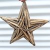 VILLA LIVING HOMEWARES Homewares | Vvlh642 - Star Christmas Decor Driftwood