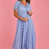 GO GIRL Dresses | Vgld230 - Paros Maxi Dress Mediterranean Sea Blue