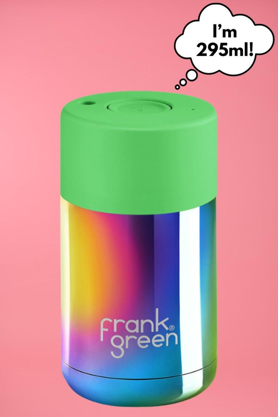 FRANK GREEN Bottles / Coffee Cups | B02S03C07 - Frank Green 295Ml (10Oz) Ceramic Reusable Cup Rainbow