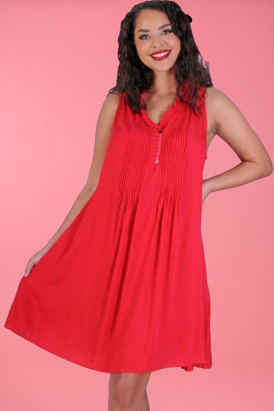 BODACIOUS Dresses | Vbld966 - Lombok Dress Christmas Red