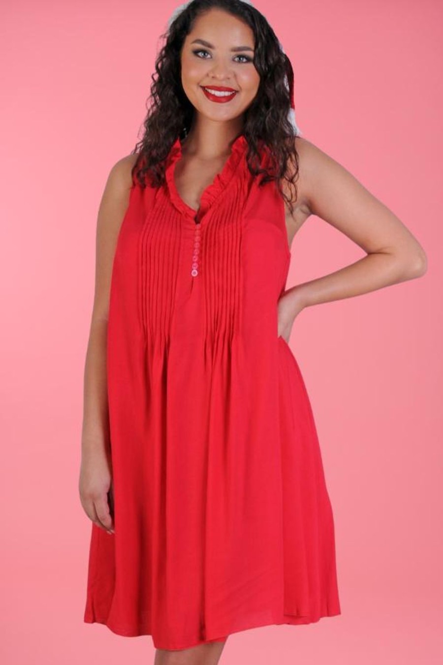 BODACIOUS Dresses | Vbld966 - Lombok Dress Christmas Red