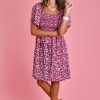 GO GIRL Dresses | Vgld140 - Manhattan Short Dress Primrose Purple