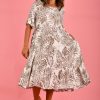 BODACIOUS Dresses | Vbld250 - Paradise Dress Palm White