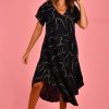 BODACIOUS Dresses | Vbld083 - Great Harbour Dress Swirl Black