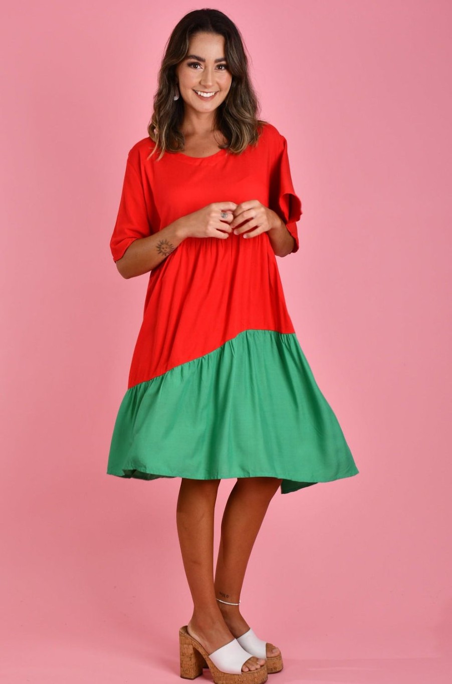 BODACIOUS Dresses | Vbld135 - Angel Tiered Dress Christmas