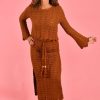 SHAREEN Skirts | S2210 - Knit Skirt Brown