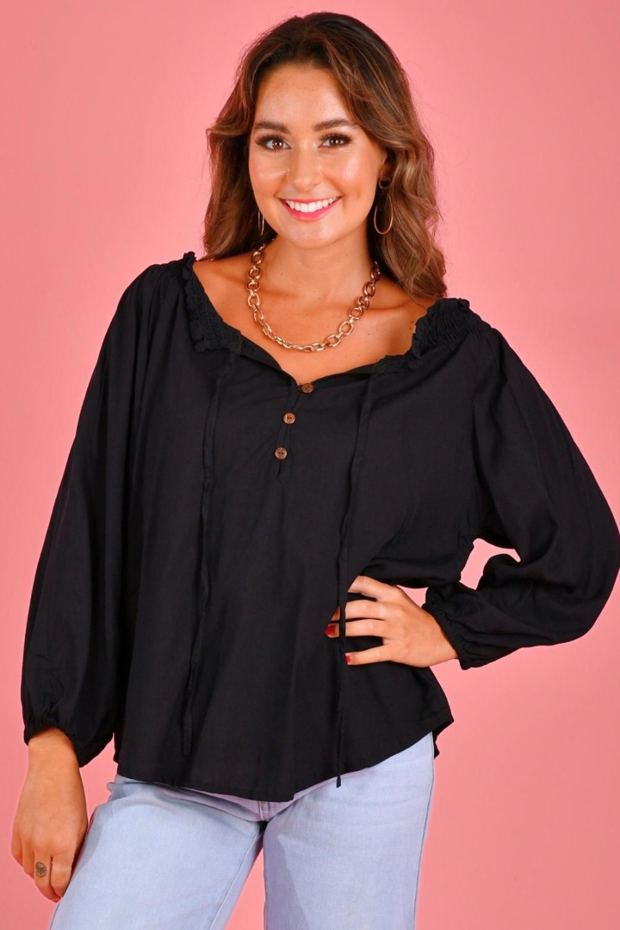 BODACIOUS Tops | Vblt200 - Koko Top Black