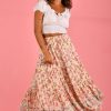 JAR OF HEARTS Skirts | Vjhk052 - Boho Lover Maxi Skirt Vanilla Sundae