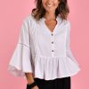 GO GIRL Tops | Vglt218 - Minnie Top White