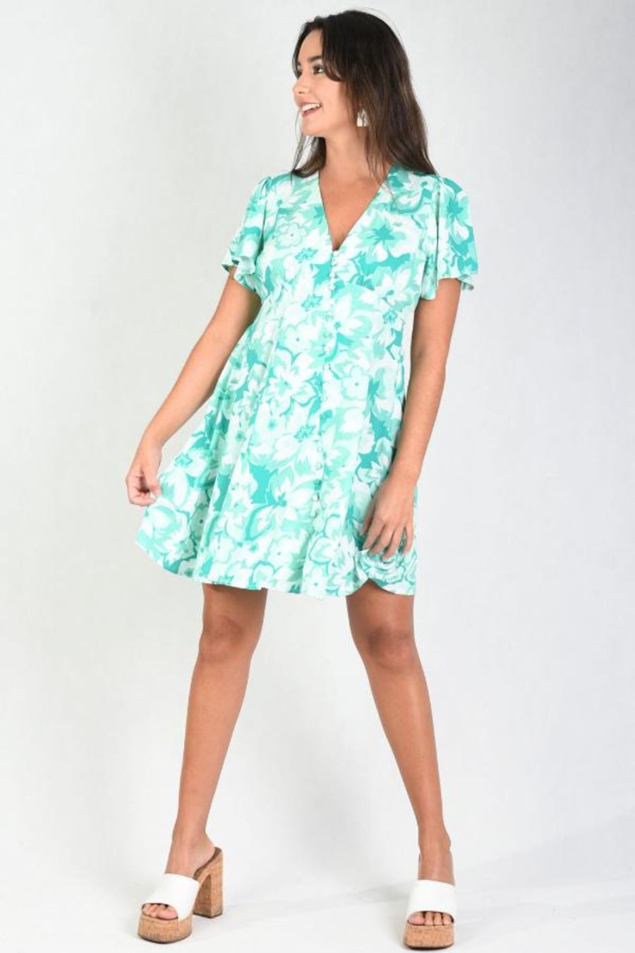 JAR OF HEARTS Dresses | Vjhd256 - Forever Dress Santa Monica Jade