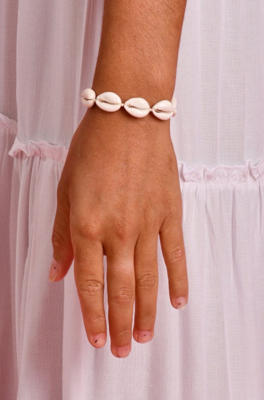 Go Girl Wholesale Beachy Jewellery | Vrzj2204 Small Shell Bracelet