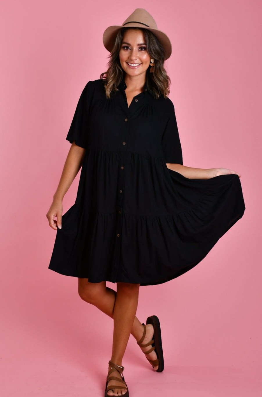 GO GIRL Dresses | Vgld170 - Victoria Dress Black