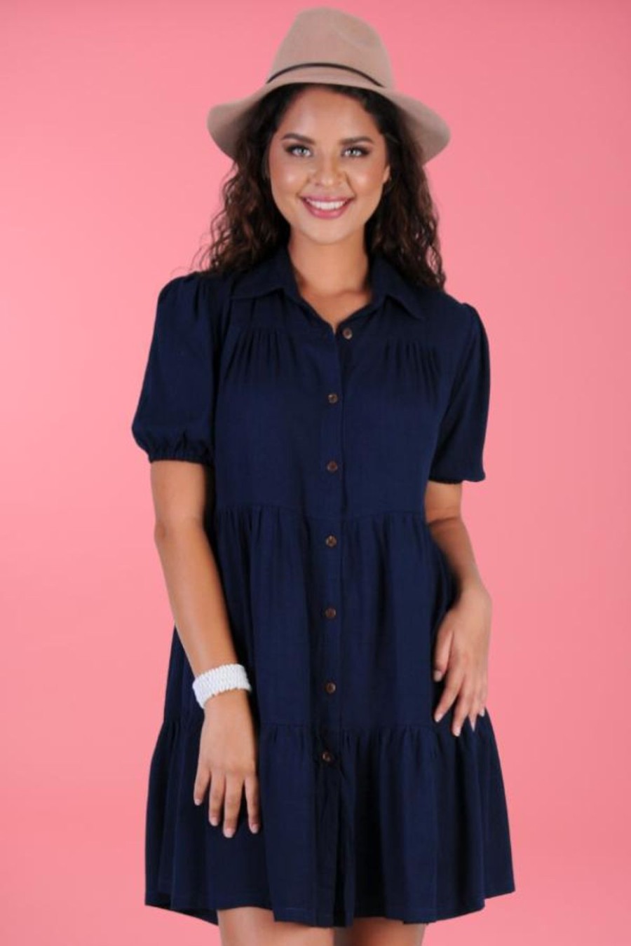 GO GIRL Dresses | Vgld170 - Victoria Dress Navy