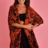 BODACIOUS Tops | Vblt101 - Arkarra Cape Autumn Vibes Rust