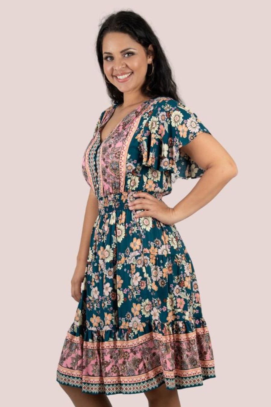 JAR OF HEARTS Dresses | Vjhd238 - Pixie Dress Spring Blossom