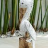 VILLA LIVING HOMEWARES Homewares | Vvlh142 - Pelican Wood Statue 50Cm