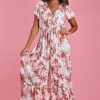 JAR OF HEARTS Dresses | Vjhd239 - Gigi Maxi Dress Hawaiian Breeze White