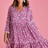 BODACIOUS Dresses | Vbld330 - Sylvie Dress Primrose Purple