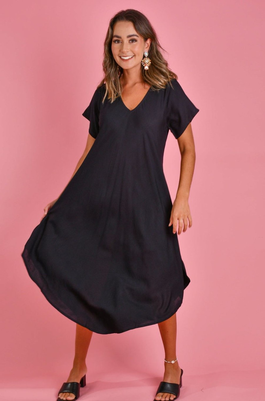 BODACIOUS Dresses | Vbld083 - Great Harbour Dress Black