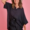 BODACIOUS Tops | Vblt201 - Sailing Shirt Black