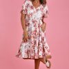 JAR OF HEARTS Dresses | Vjhd238 - Pixie Dress Hawaiian Breeze White