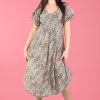 BODACIOUS Dresses | Vbld083 - Great Harbour Dress Cheetah Tan