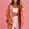 BODACIOUS Tops | Vblt101 - Arkarra Cape Autumn Vibes Salmon