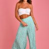 BODACIOUS Pants | Vblp106 - Sydney Wide Leg Pant Blossom Mint