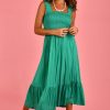 GO GIRL Dresses | Vgld148 - Monaco Dress Jade Green