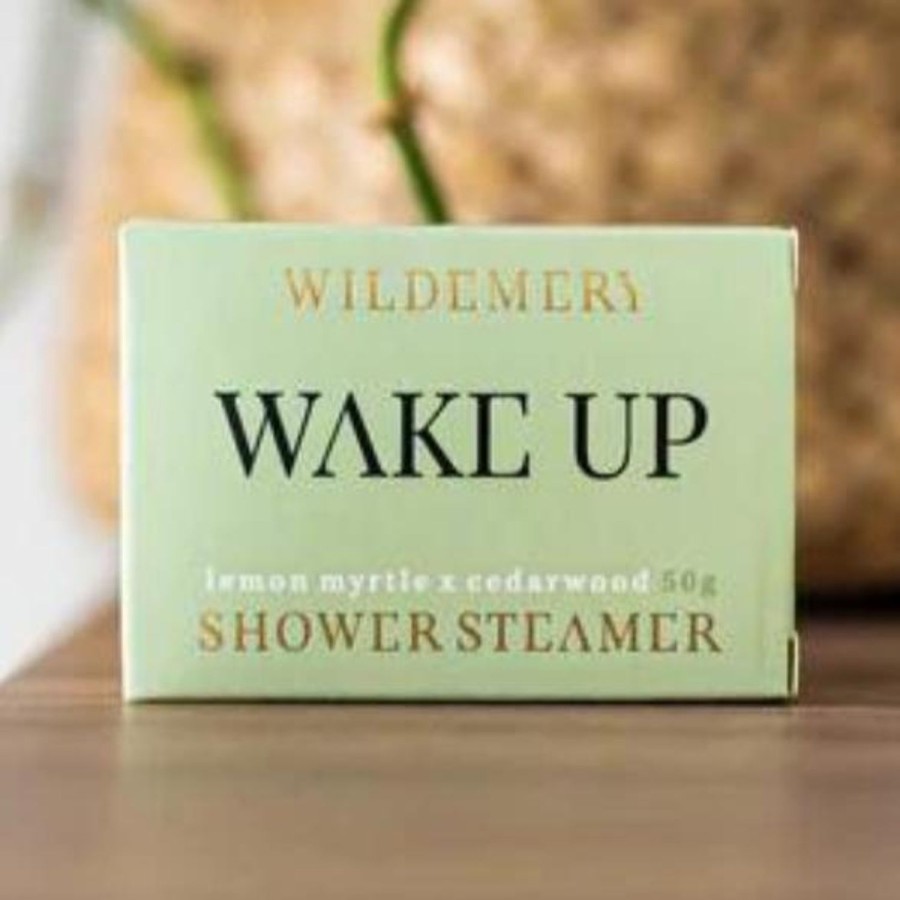 WILD EMERY Wild Emery | Wild Emery Shower Steamer - Wake Up - Lemon Myrtle X Cedarwood