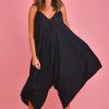 BODACIOUS Jumpsuits + Playsuits | Vblj006 - Charlotte Jumpsuit Black