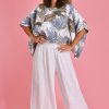 LA SOFIA Pants | Vlsp004 (23P1099) - Amalfi Pant White