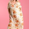 GO GIRL Dresses | Vgld152 - Ophelia Dress Maui Cinnamon